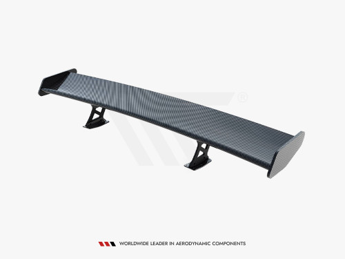 Maxton Carbon Spoiler With Internal Brackets Uprights BMW 4 F32 / 4 F32 M-Pack Coupe
