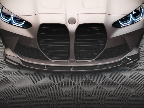 Maxton Carbon Fiber Front Splitter V.2 BMW M4 G82 / G82 Facelift Maxton Carbon Fiber Front Splitter V.2 BMW M4 G82 / G82 Facelift