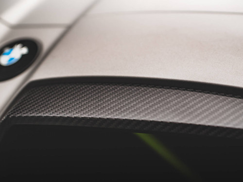 Maxton Carbon Fiber Front Grill + License Plate Holder Base BMW M3 G80 / G81 - WITHOUT ACC