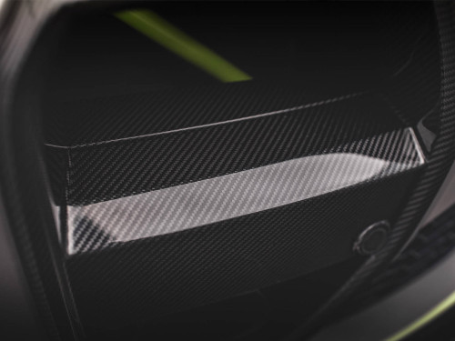 Maxton Carbon Fiber Front Grill + License Plate Holder Base BMW M3 G80 / G81 - WITHOUT ACC