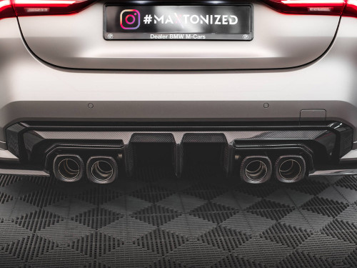 Maxton Carbon Fiber Rear Diffuser BMW M4 G82 / G82 Facelift Maxton Carbon Fiber Rear Diffuser BMW M4 G82 / G82 Facelift