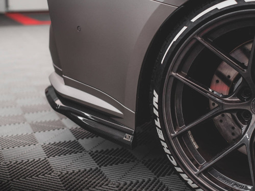 Maxton Carbon Fiber Rear Side Splitters BMW M4 G82 / G82 Facelift