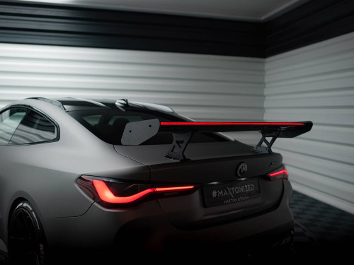 Maxton Carbon Spoiler With Internal Brackets Uprights + LED BMW M4 G82 / G82 Facelift / M440i / 4 M-Pack G22 / G22 Facelift Maxton Carbon Spoiler With Internal Brackets Uprights + LED BMW M4 G82 / G82 Facelift / M440i / 4 M-Pack G22 / G22 Facelift
