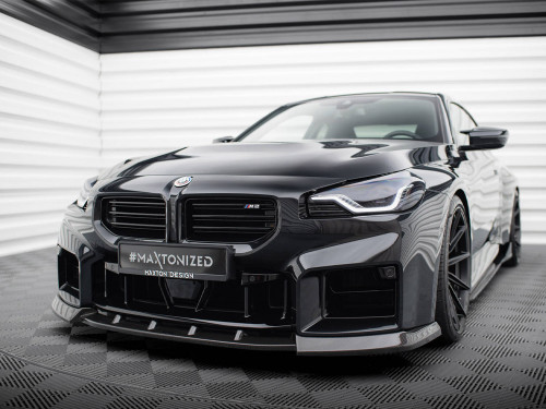 Maxton Carbon Fiber Front Splitter V.2 BMW M2 G87