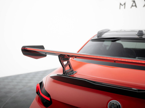 Maxton Carbon Spoiler With Internal Brackets Uprights + LED BMW M2 G87