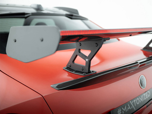 Maxton Carbon Spoiler With Internal Brackets Uprights + LED BMW M2 G87