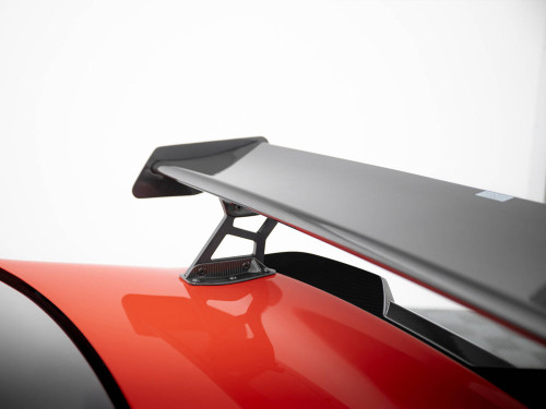 Maxton Carbon Spoiler With Internal Brackets Uprights + LED BMW M2 G87