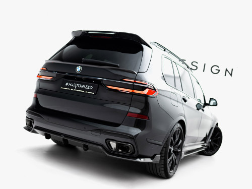 Maxton Prepreg Carbon Fiber Tailgate Spoiler (Lower) BMW X7 M-Pack G07 Facelift