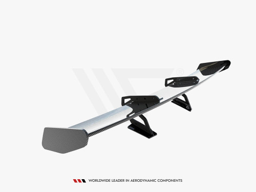 Maxton Carbon Spoiler With Upper Swan Mounting V.2 Porsche 718 Cayman GTS 982c