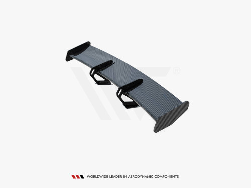 Maxton Carbon Spoiler With Upper Swan Mounting V.1 + LED Porsche 718 Cayman GTS 982c Maxton Carbon Spoiler With Upper Swan Mounting V.1 + LED Porsche 718 Cayman GTS 982c