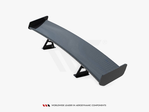 Maxton Carbon Spoiler With Internal Brackets Uprights Volkswagen Jetta GLI Mk7