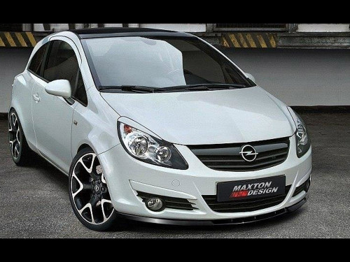 Maxton Front Splitter Opel Corsa D (Preface)