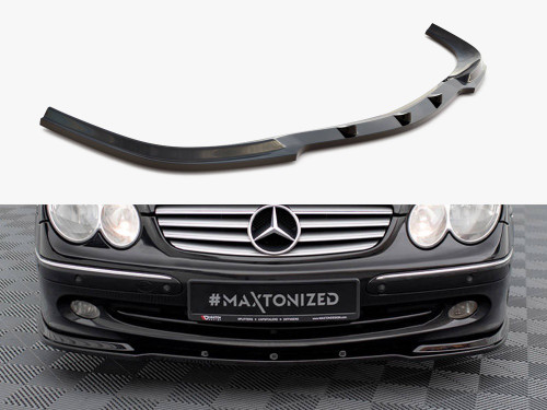 Maxton Front Splitter V.1 Mercedes CLK W 209 For Standard Version