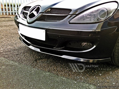 Maxton Front Splitter Mercedes SLK R171 Standard Bumper