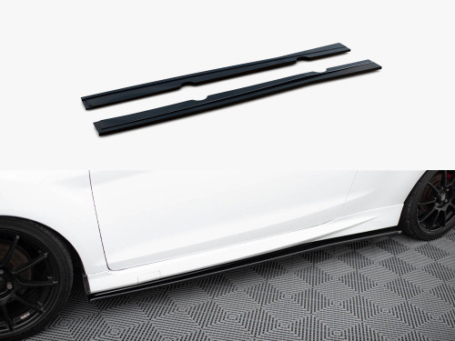 Maxton Side Skirts Diffusers Ford Fiesta Mk7 Facelift ST / Zetec S