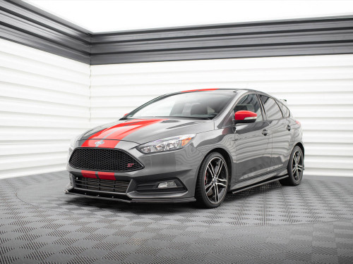 Maxton Front Splitter V.1 Ford Focus ST Mk3 FL