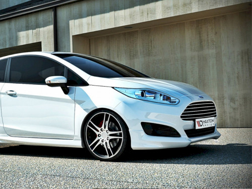 Maxton Front Bumper Spoiler Ford Fiesta Mk7 Facelift