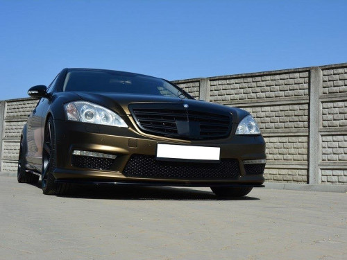 Maxton Front Splitter Mercedes S-class W221 AMG