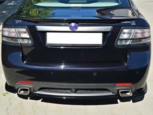 Maxton Central Rear Splitter SAAB 9-3 Turbo X (2007-2011)