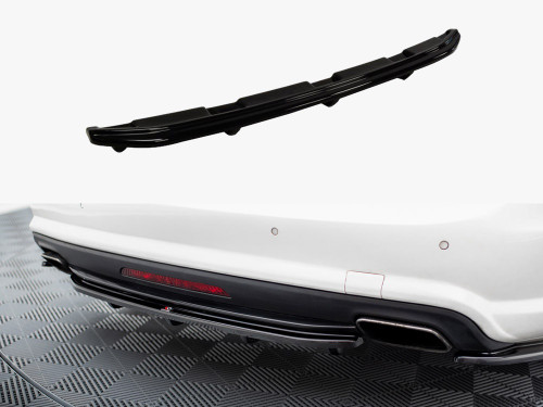 Maxton Rear Splitter (Vertical Bars) Mercedes-Benz CLS AMG-Line C218