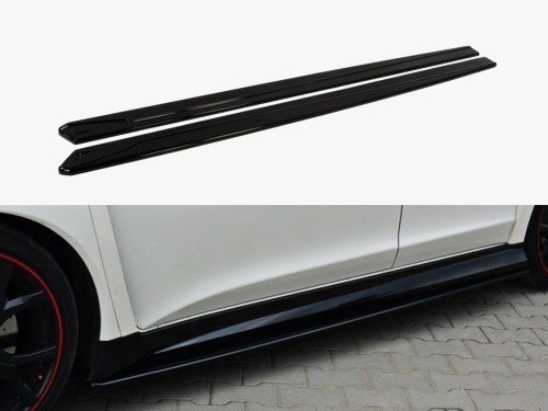 Maxton Side Skirts Diffusers Honda Civic IX Type R