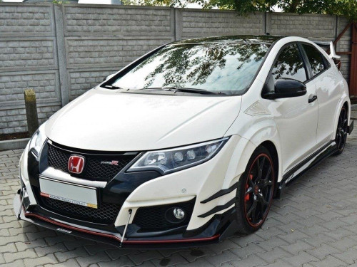 Maxton Front Racing Splitter V.2 Honda Civic IX Type R