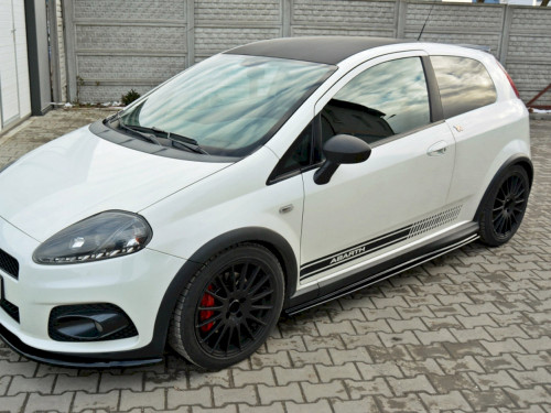 Maxton Side Skirts Diffusers Abarth Grande Punto