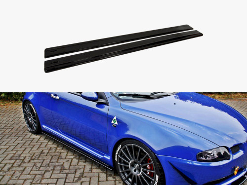 Maxton Side Skirts Diffusers Alfa Romeo 147 GTA