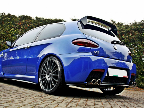 Maxton Rear Side Splitters Alfa Romeo 147 GTA