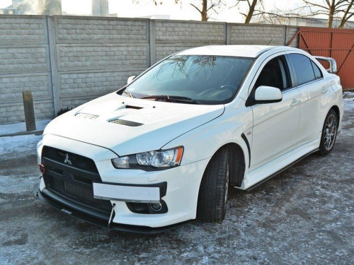 Maxton Front Racing Splitter V.2 Mitsubishi Lancer EVO X (2005-2017)