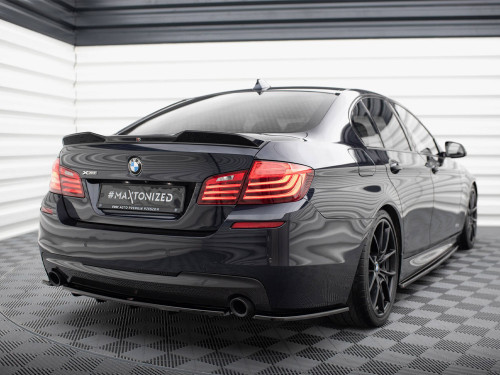 Maxton Central Rear Splitter (Vertical Bars) BMW 5 F11 M-Pack