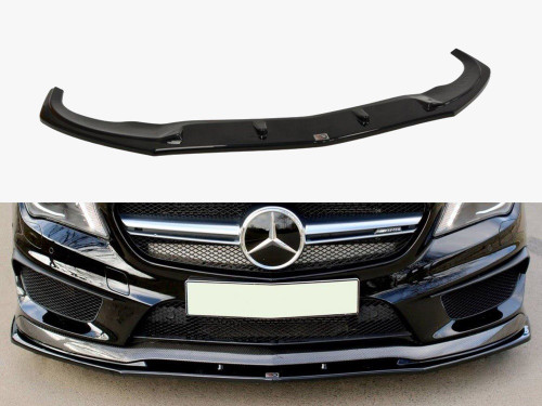 Maxton Front Splitter V.2 Mercedes CLA 45 AMG C117 (Pre-facelift)