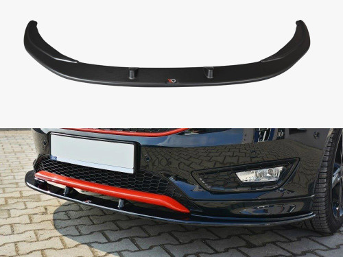 Maxton Front Splitter V.1 Ford Focus 3 St-line (Facelift) (2015-2018)