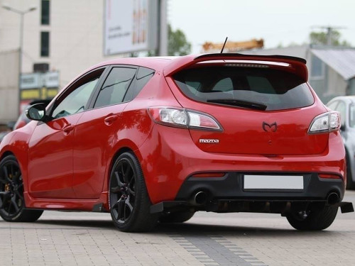 Maxton Racing Rear Side Splitters Mazda 3 Mk2 MPS
