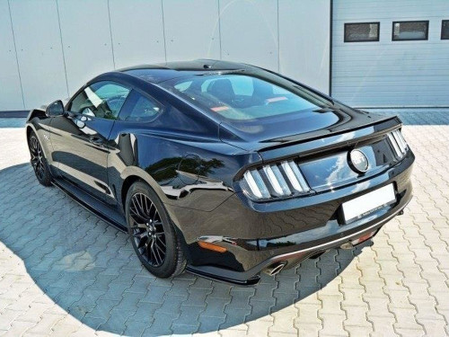 Maxton Rear Side Splitters Ford Mustang GT Mk6