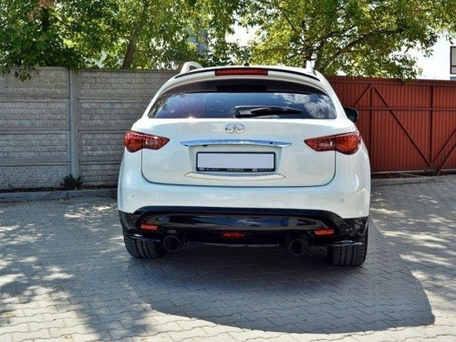Maxton Central Rear Splitter Infiniti QX70