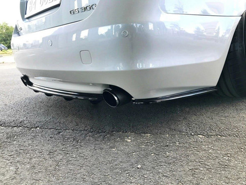 Maxton Central Rear Splitter (Vertical Bars) Lexus GS 300 Mk3 Facelift