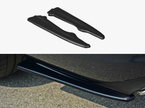 Maxton Rear Side Splitters Mercedes - Benz E Coupe / Cabrio C207 Facelift / A207 Facelit