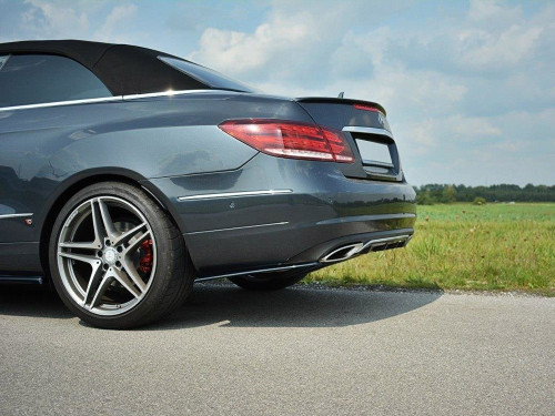 Maxton Rear Side Splitters Mercedes - Benz E Coupe / Cabrio C207 Facelift / A207 Facelit