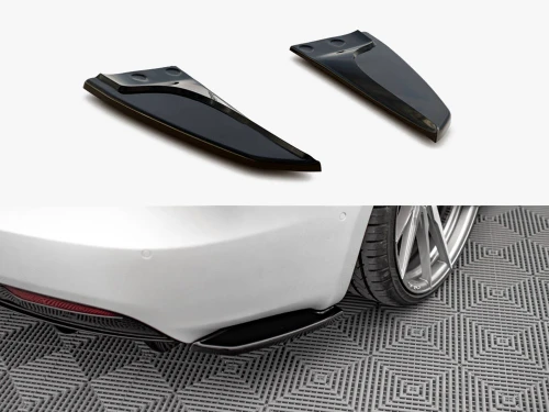 Maxton Rear Side Splitters Tesla Model S Facelift