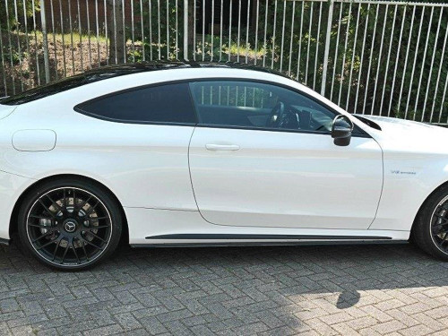 Maxton Side Skirts Splitters Mercedes C 205 63 AMG Coupe (2016-2018)