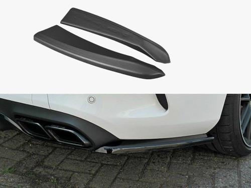 Maxton Rear Side Splitters Mercedes C 205 63 AMG Coupe (2016-2018)