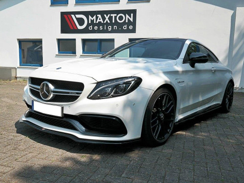 Maxton Front Splitter V.1 Mercedes C 205 63 AMG Coupe