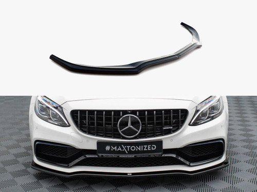 Maxton Front Splitter V.1 Mercedes-AMG C63 Sedan / Estate W205 / S205