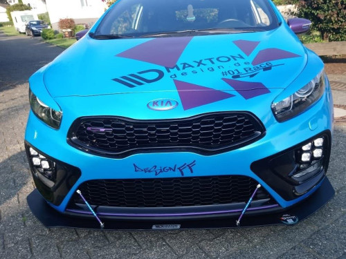 Maxton Front Racing Splitter KIA Cee'd GT MK2 (2013-2018)