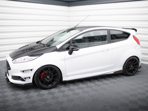 Maxton Racing Side Skirts Splitters Ford Fiesta Mk7 ST Facelift