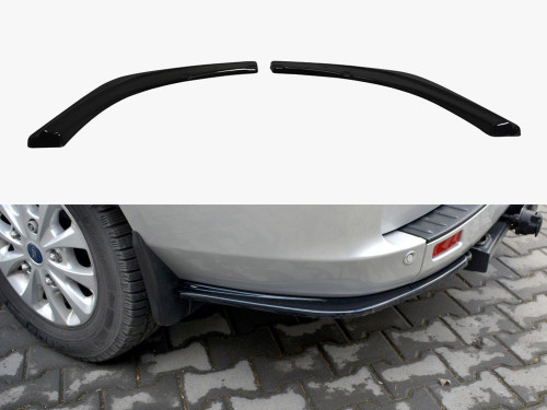 Maxton Rear Side Splitters Ford Transit Custom Mk1 Facelift