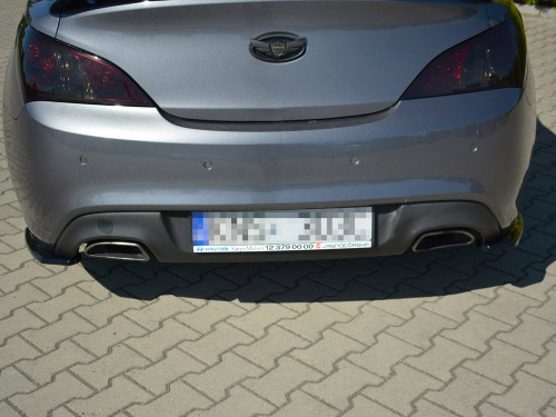 Maxton Rear Side Splitters Hyundai Genesis MK1 Coupe (2009-2012)