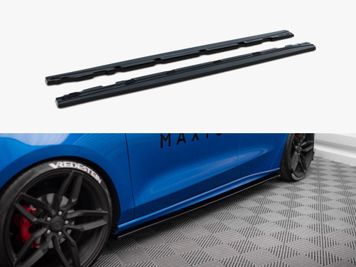 Maxton Side Skirts Diffusers V.1 Ford Focus ST / ST-Line Mk4