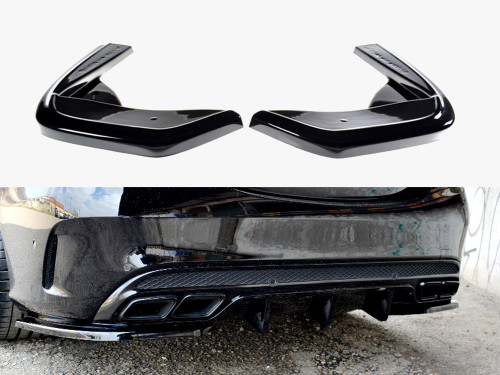 Maxton Rear Side Splitters Mercedes-AMG C 43 W205